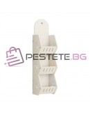 Стенна етажерка за окачване с 3 рафтове